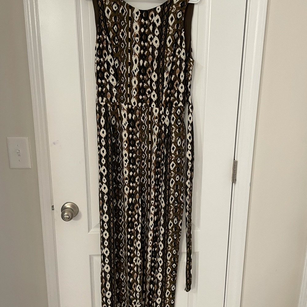 Forever 21 pattern jumpsuit